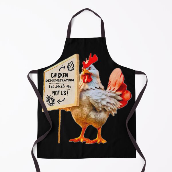 Item preview, Chicken Demonstration Eat Jackfruits not us! designed and sold by asanaworld.