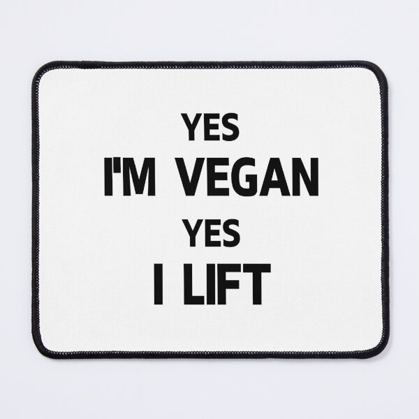 Item preview, Yes I'm Vegan, Yes I Lift – Strong & Plant-Based designed and sold by VirginieSan.