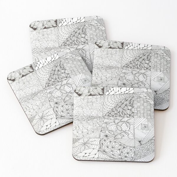 Item preview, Zentangle Art designed and sold by ChalarieArt.