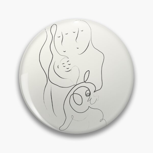 Item preview, Illustration - Family with Frenchie dog designed and sold by AnisyaArt.