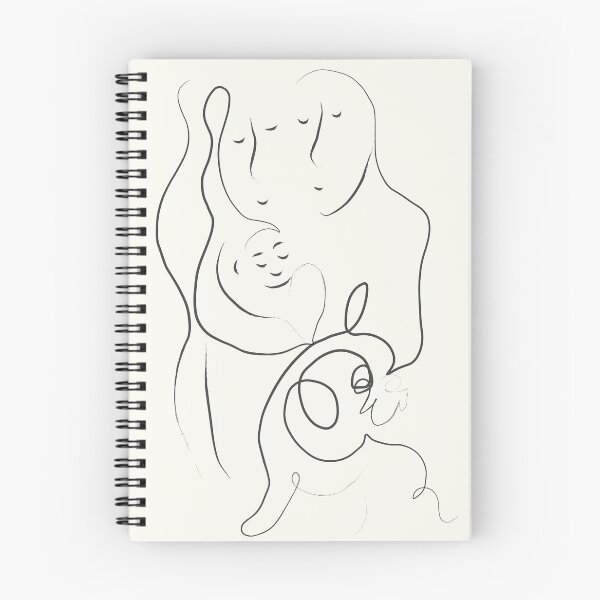Item preview, Illustration - Family with Frenchie dog designed and sold by AnisyaArt.