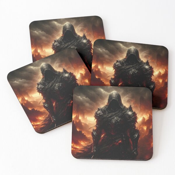 Item preview, Black Knight On The Battlefield designed and sold by GalleryBrisArt.