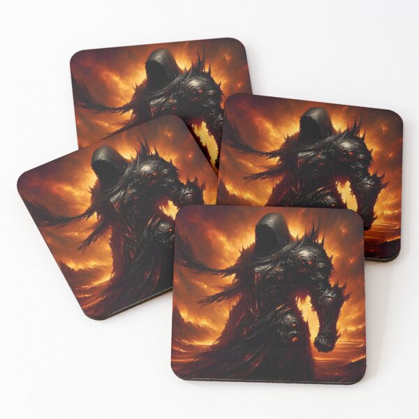 Item preview, Black Knight On The Battlefield designed and sold by GalleryBrisArt.