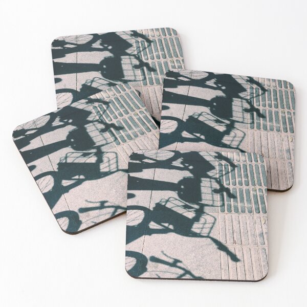 Item preview, Bicycle Shadows on the Ground Inspiring Texture designed and sold by YMBrands.