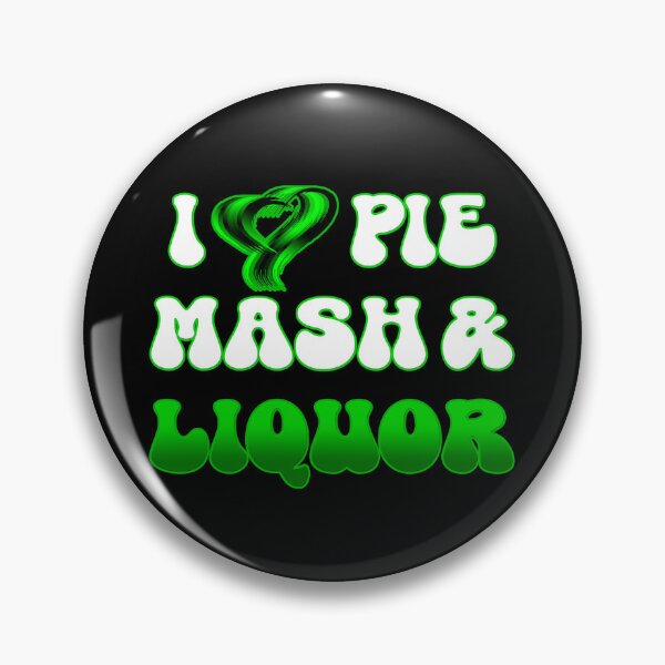 Item preview, I Love Traditional London Pie, Mash & Liquor V7a designed and sold by RetrospectUK.