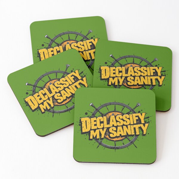 Item preview, Funny Conspiracy Theory Declassify My Sanity Humor Gift designed and sold by BorgSpareParts.