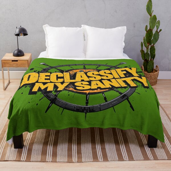 Item preview, Funny Conspiracy Theory Declassify My Sanity Humor Gift designed and sold by BorgSpareParts.