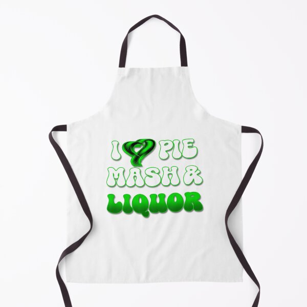 Item preview, I Love Traditional London Pie, Mash & Liquor V7b designed and sold by RetrospectUK.