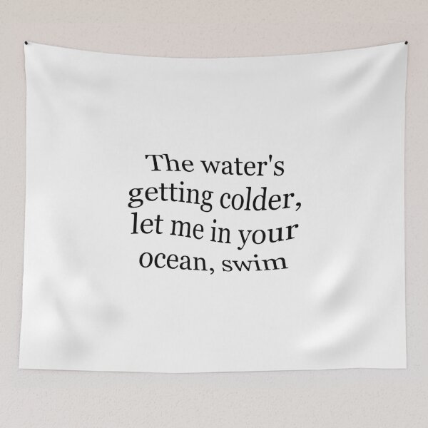 Item preview, Swim lyrics | Chase Atlantic  designed and sold by WarmlyArts.