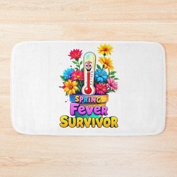 Item preview, Spring Fever Survivor – Funny Colorful Springtime Design designed and sold by LaLi-Designs.