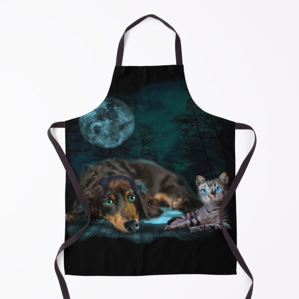 Item preview, Blue Moon and Blue-Eyed Dog and Cat designed and sold by Patricia Brown.