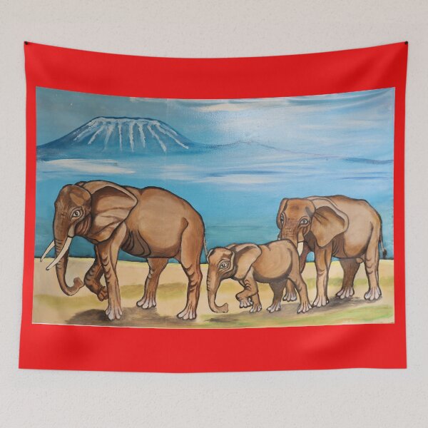Item preview, Admirable Elephant family designed and sold by annenambiro.