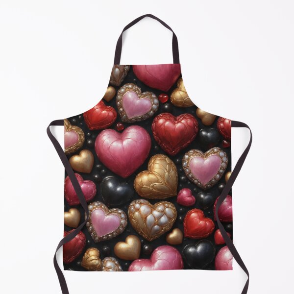 Item preview, Heartpattern pink and red designed and sold by PandorasWelt.
