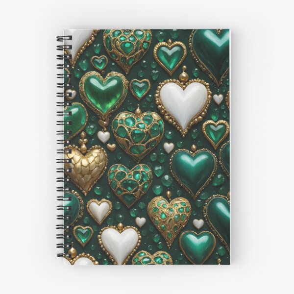 Item preview, Heartpattern green designed and sold by PandorasWelt.