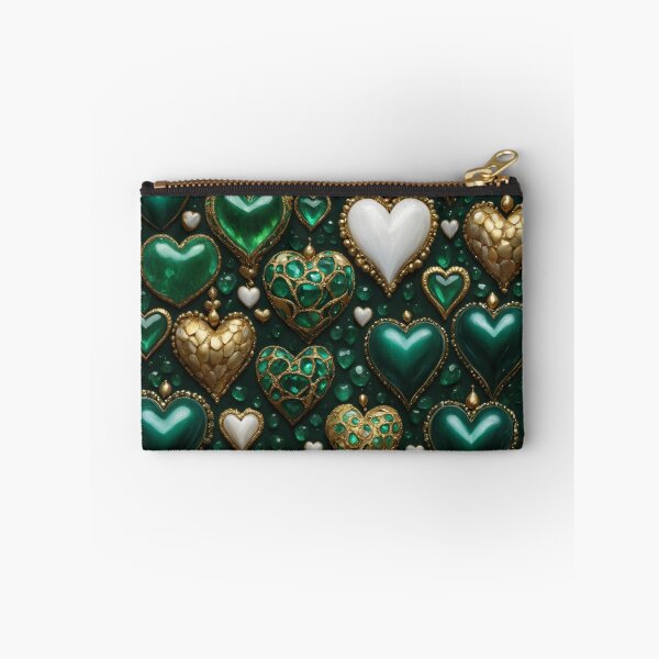 Item preview, Heartpattern green designed and sold by PandorasWelt.