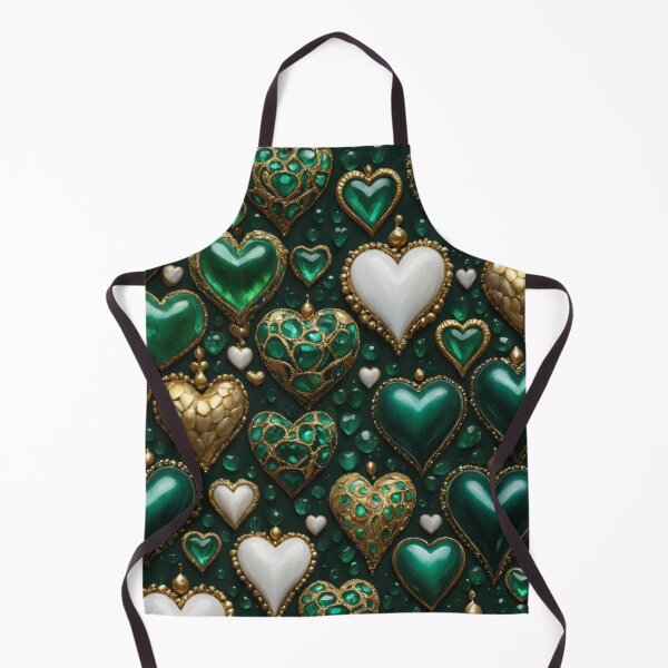 Item preview, Heartpattern green designed and sold by PandorasWelt.