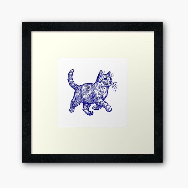 Item preview, Little Blue Pouncer designed and sold by zzz888.
