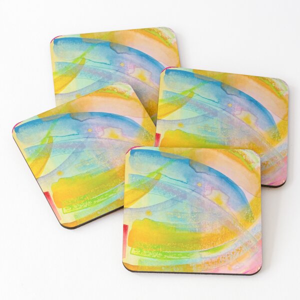 Item preview, Abstract Oil Pastel and Watercolor Painting  designed and sold by ErynRoseStudio.