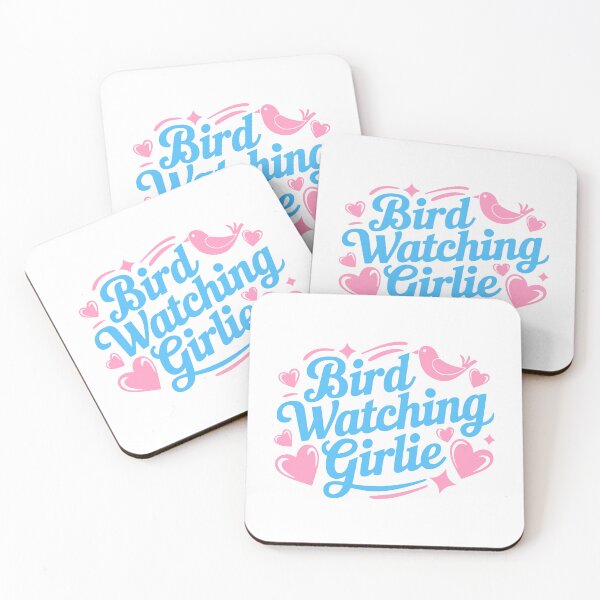 Item preview, Bird Watching Girlie! Pink And Blue Girlie  designed and sold by PMCreative.