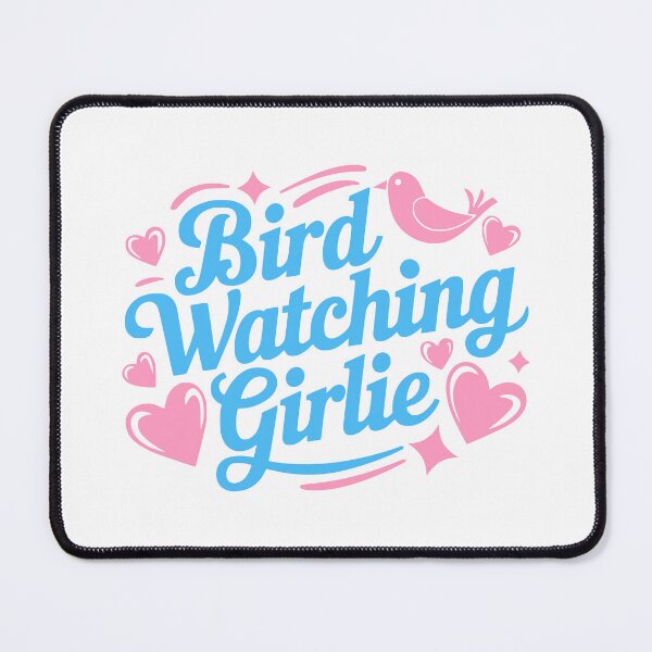 Item preview, Bird Watching Girlie! Pink And Blue Girlie  designed and sold by PMCreative.
