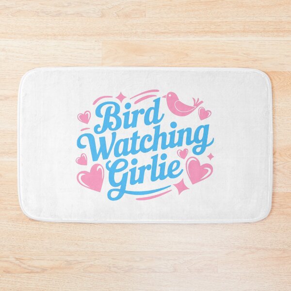 Item preview, Bird Watching Girlie! Pink And Blue Girlie  designed and sold by PMCreative.