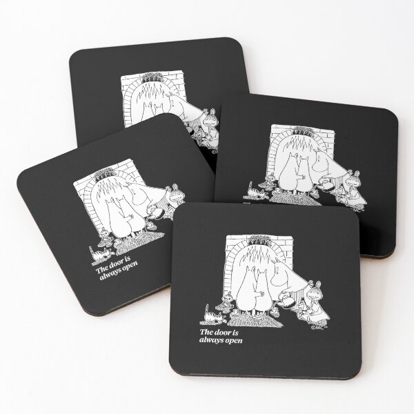 Item preview, Moomin 80th Anniversary Moomintroll & Co By The Fireplace designed and sold by MoominStore.