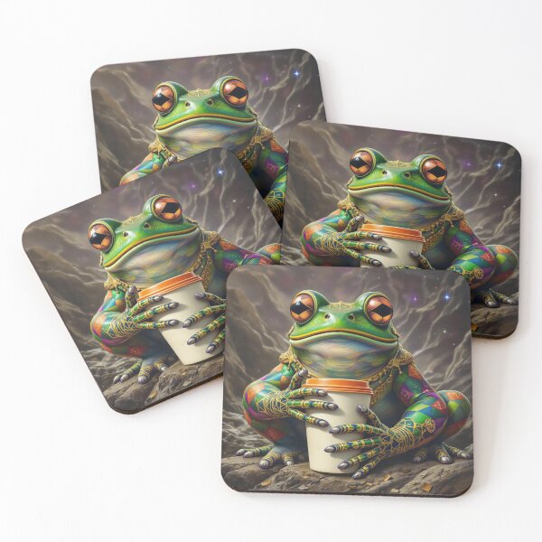 Item preview, Coffee Frog on Callisto designed and sold by HabitableMoons.