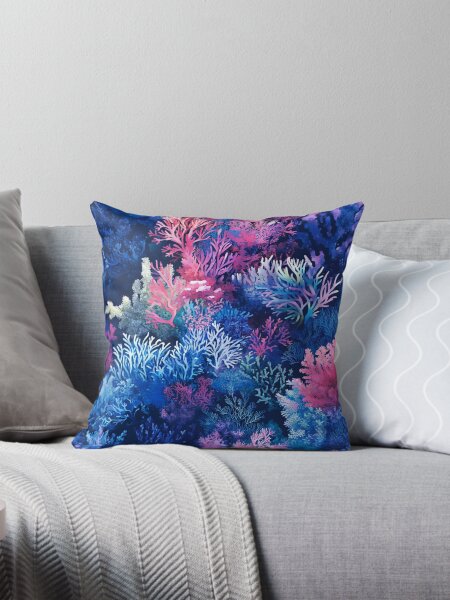 Item preview, colorful coral reefs pattern 15 designed and sold by Ellishya's Art Item.