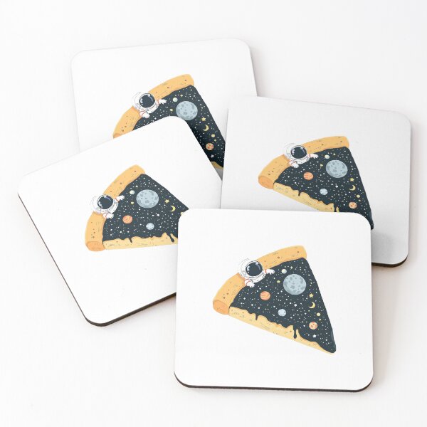 Item preview, Modern Trendy Funny Astronaut Pizza designed and sold by SOUFIANE1991.