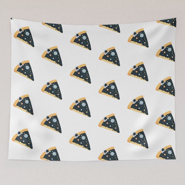 Item preview, Modern Trendy Funny Astronaut Pizza designed and sold by SOUFIANE1991.