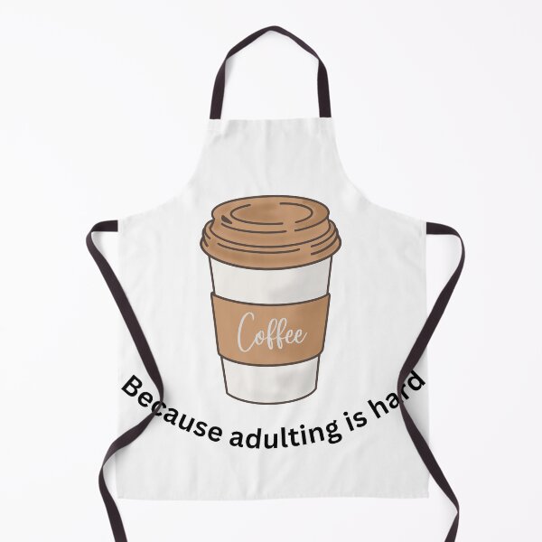 Item preview, Coffee... because adulting is hard designed and sold by ViKingugc.