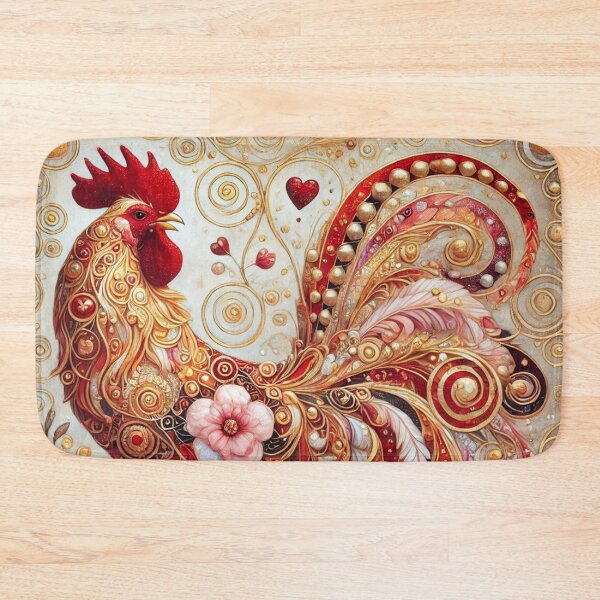 Item preview, Whimsical Chicken Year Art designed and sold by Yves Artico.