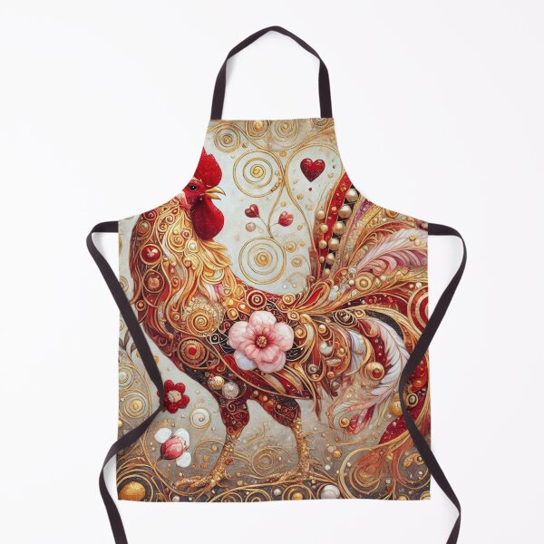 Item preview, Whimsical Chicken Year Art designed and sold by Yves Artico.