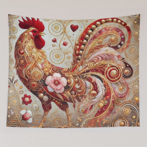 Item preview, Whimsical Chicken Year Art designed and sold by Yves Artico.