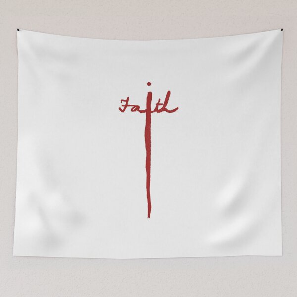 Item preview, Faith Crucifix Blood Red designed and sold by MagentaTwilight.
