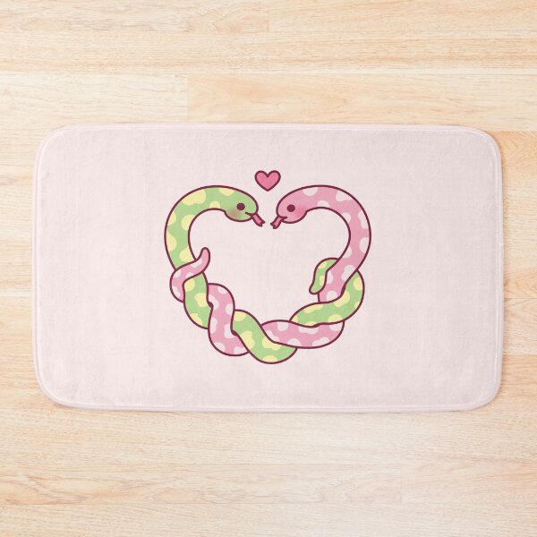 Item preview, Cute Snakes Forming A Heart Funny designed and sold by rustydoodle.