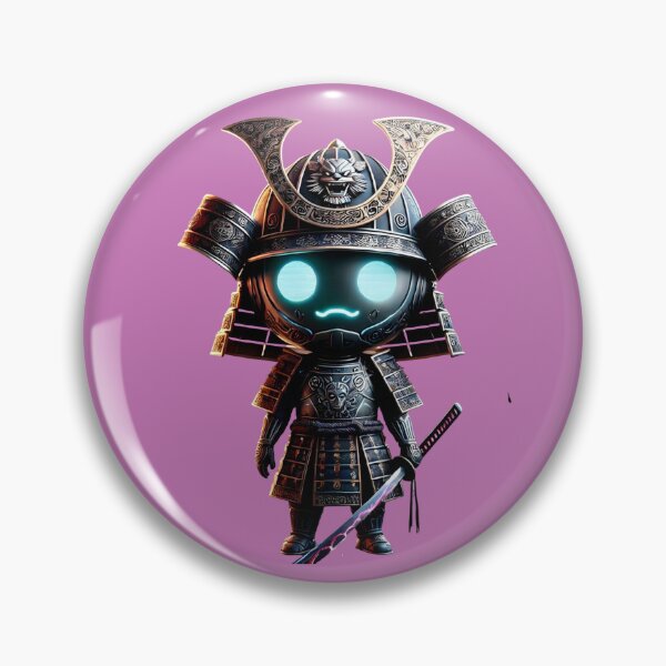 Item preview, Cyber Shogun Rockbot – The Ultimate Warrior of Power and Rebellion - Model 4 designed and sold by NeonBot_Shop.