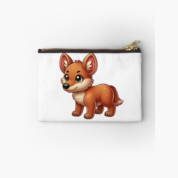 Item preview,  Cute Cartoon Dhole Illustration with Adorable Features designed and sold by cave-canvas.