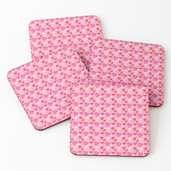 Item preview, Heart and Ribbon pattern designed and sold by geoji.