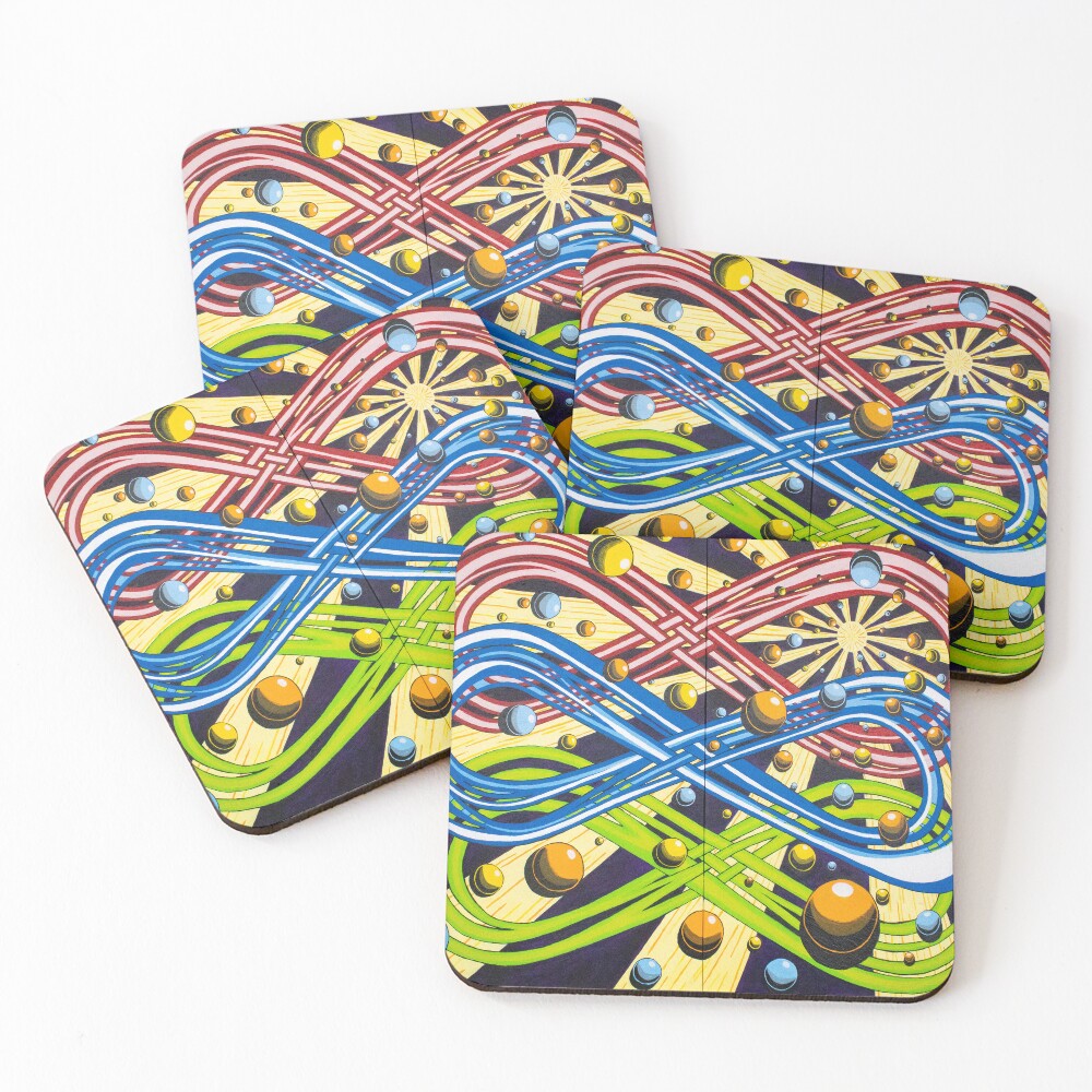 Item preview, Coasters (Set of 4) designed and sold by SimpleVision4U.