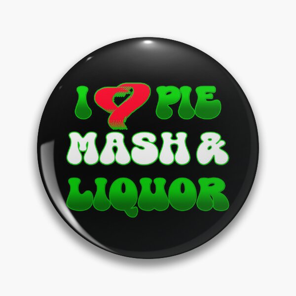 Item preview, I Love Traditional London Pie, Mash & Liquor V8a designed and sold by RetrospectUK.