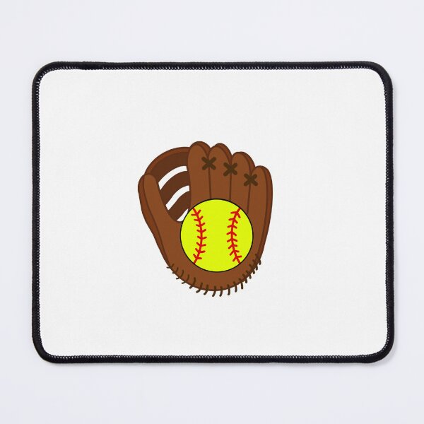 Item preview, Softball Glove designed and sold by delmarvastickers.
