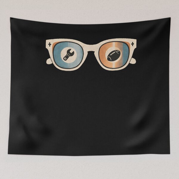 Item preview, Retro Sunglasses Father's Day Handy Dad Tool Football designed and sold by clothesy7.