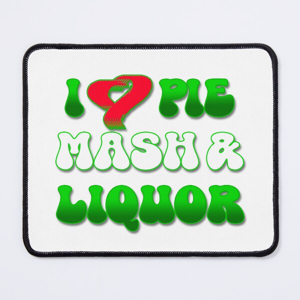 Item preview, I Love Traditional London Pie, Mash & Liquor V8b designed and sold by RetrospectUK.