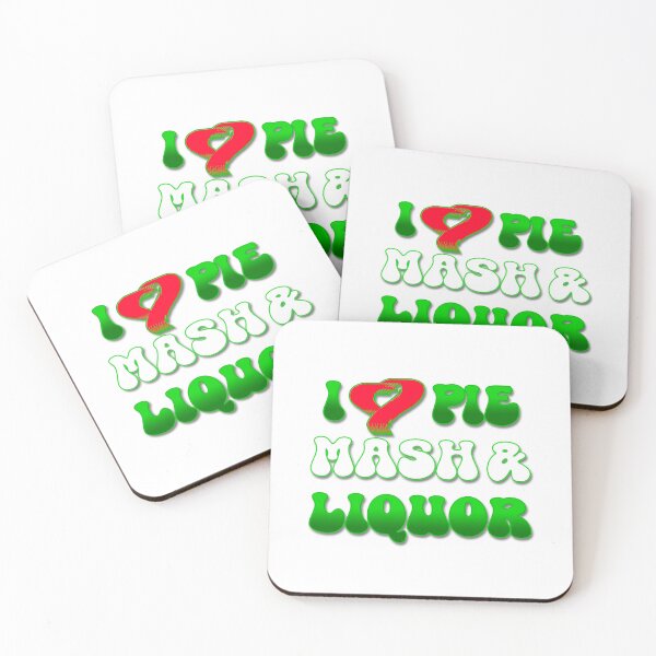 Item preview, I Love Traditional London Pie, Mash & Liquor V8b designed and sold by RetrospectUK.