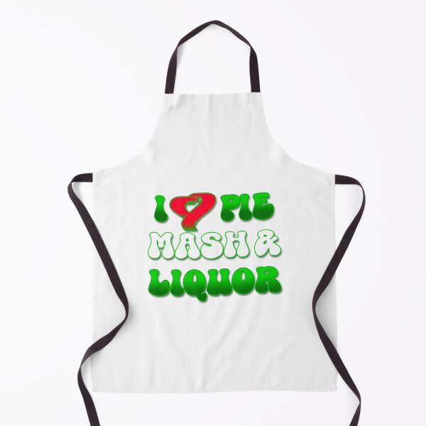 Item preview, I Love Traditional London Pie, Mash & Liquor V8b designed and sold by RetrospectUK.