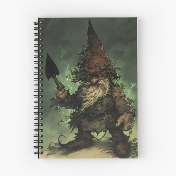Item preview, Horror gnome comics style portrait designed and sold by TheArtistOf2022.