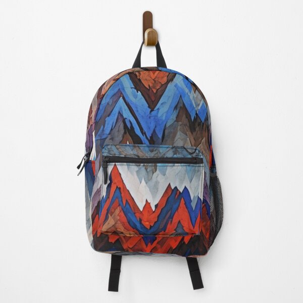 Item preview, Dynamic Abstract Color Explosion Zigzag designed and sold by Sigtrix.