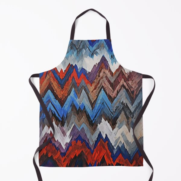 Item preview, Dynamic Abstract Color Explosion Zigzag designed and sold by Sigtrix.