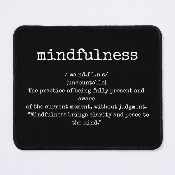 Item preview, "mindfulness" designed and sold by DutchMonkeys.